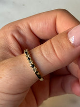 Load image into Gallery viewer, Blue Stone Band Ring
