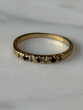 Load image into Gallery viewer, Blue Stone Band Ring
