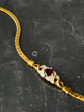 Load image into Gallery viewer, Vintage Red Stone Bracelet
