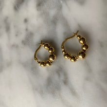 Load image into Gallery viewer, Beaded Huggie Earrings
