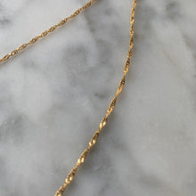 Load image into Gallery viewer, Singapore Chain Necklace
