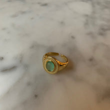Load image into Gallery viewer, Green Oval Ring
