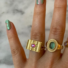 Load image into Gallery viewer, Red Stone Ring
