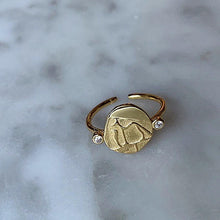 Load image into Gallery viewer, Dog &amp; Rhinestone Ring
