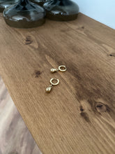 Load image into Gallery viewer, Water Drop Huggie Hoop
